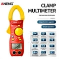 thumbnail image 2 of Multifunctional ANENG ST170 Clamp Meter with 1999 Counts, Auto/Manual Ranging, Backlit LCD Display, Flashlight & Test Pen Function – Red & Yellow ABS Design for Electrical Testing, Car Repair &, 2 of 6