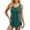 Green, variant on Fiaer Plus Size Tank Tops for Women Summer V-Neck Sleeveless T Shirts Buttons up Loose Fit Pleated Flowy Tunic Blouses XL