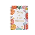 thumbnail image 1 of A5 Weekly and Monthly Planner Notebook 186 Pages Hardcover Coil Bound with Monthly Tabs and Inner Pocket, 1 of 3