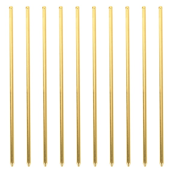 LOLIPPYY 10Pcs Golden Chinese Hair Pins for DIY Long Hair with Vintage Design for Special Occasions