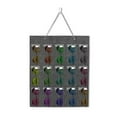thumbnail image 4 of UNTERING Storage Wall Bag 15 Slots Felt Eyeglasses Stand Holder for Glasses Storage Display Hanging Bag Wall Pocket with Hook, 4 of 7