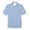 Light Blue, variant on lnmuld Kids Boys & Girls Solid Color Short Sleeve Button Down Shirt, Casual Summer Beach Wear Color:Brown,Size:5-6 Years