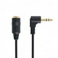 thumbnail image 4 of FVH 1Set 3/4 Poles Audio Stereo 90 Degree Right Angled 3.5mm Male to Female Extension Cable, 4 of 7
