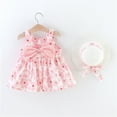 thumbnail image 5 of Ruyang Toddler Girls Sleeveless Dress Cotton Backless Flower Clothes Outwear UPF 50+ Sun Protection A Line Summer 𝐒undress, 5 of 8