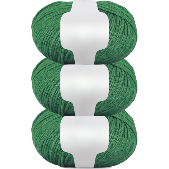 3 PCS 150g 100% Merino Wool Yarn, 6-Ply Warm and Soft Yarn for Hand Knitting and Crocheting, 140 Yards Yarn for Hand DIY Clothes, Scarves, Hats