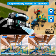 Contixo F19 Foldable Drones for Adults with Camera, 1080P Full HD Drone with 2 Batteries and Carry Case