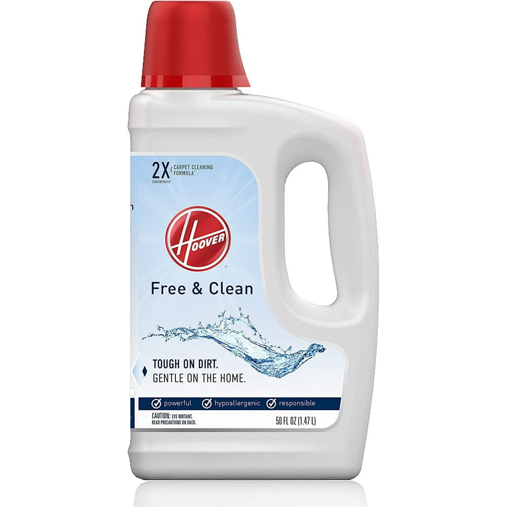 Hoover Free & Clean Deep Cleaning Carpet Shampoo, Concentrated Machine