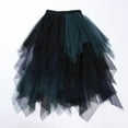 thumbnail image 3 of Douhoow Women Tulle Skirts High Waist Mesh Tiered Layered Skirt Fairy Ballet Skirt, 3 of 7
