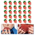 thumbnail image 4 of 30 unids Nail Art Charms Fruits de fresa Rebanadas de uñas Mujeres DIY Nail Art Supplies, 4 of 5
