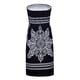 thumbnail image 5 of ICHUANYI Clearance Women Sexy Tube Strapless Strapless Printing Sleeveless Tight Skirt Dress Dress(Black, L) ICHUANYI WER2023081109005, 5 of 6