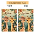 thumbnail image 5 of 1 piece, Spring Double-sided Garden Welcome Flag - 2D flat cute giraffe pattern design, courtyard sign, perfect for courtyard, lawn and outdoor decoration, garden decoration, party decoration items,, 5 of 9