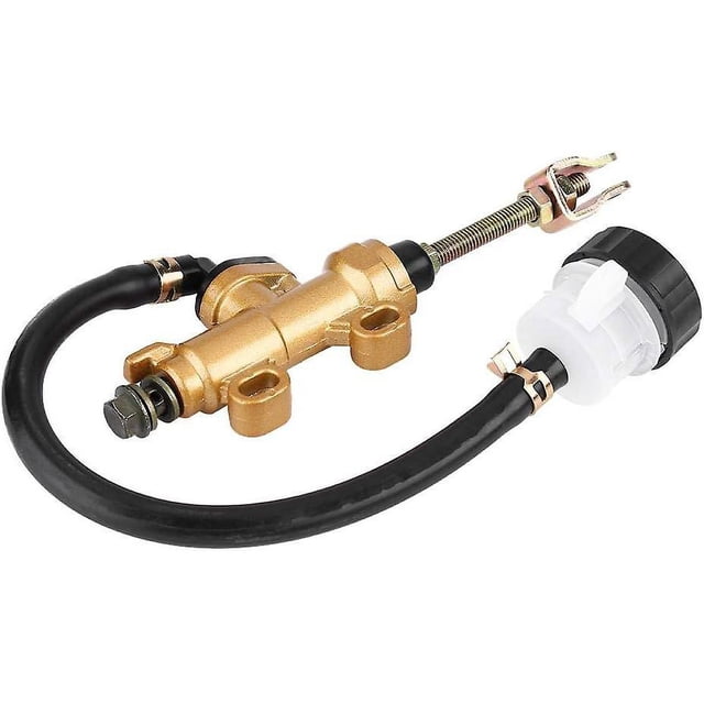 Universal Rear Brake Master Cylinder Foot Pump Hydraulic Pump with Reservoir - Motorcycle Hydraulic Caliper Master Cylinder