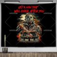 thumbnail image 1 of Tapiz Mural de Halloween, decoración de pared, película de terror, póster de Pennywise, manta de habitación, accesorios de decoración del hogar estéticos, 1 of 4