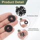 thumbnail image 4 of 20 Pcs Arandelas Planas de Acero Inoxidable M8, Arandela Plana de Metal de 24mm de Diámetro Exterior para Tornillos y Tuercas, Acabado Negro, 4 of 5