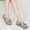Grey, variant on Hoshose New Summer Women Slippers Casual Walking Non Slip Women Wedge Slide Slipper Arch Support Indoor Outdoor
