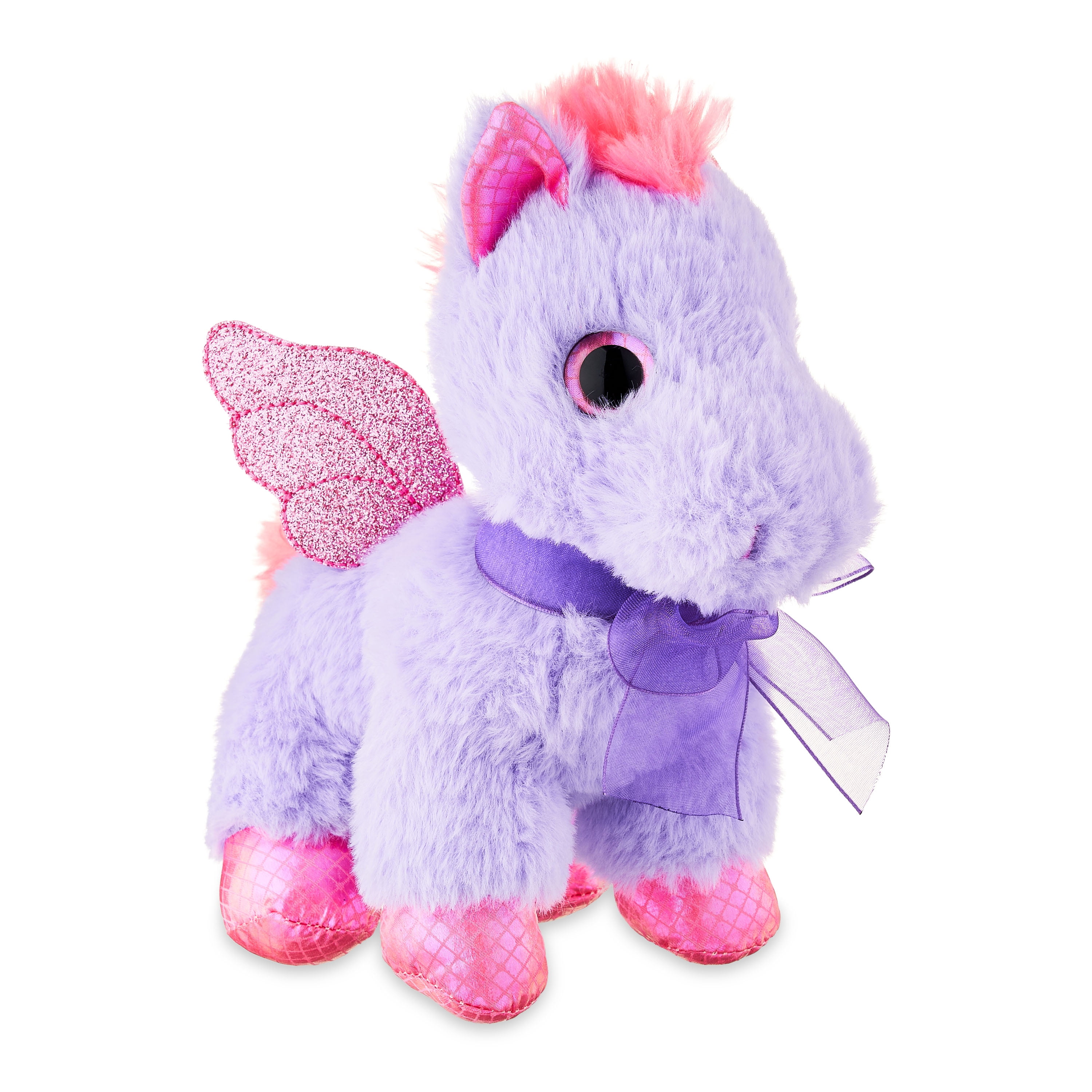 Way to Celebrate! Valentine’s Day 7in Pegasus Plush Toy, Purple