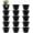 Black Pack of 15, variant on 3 Pack 11 Inch Plant Pots Lightweight Planters with Drainage Holes,Durable Indoor & Outdoor Flower Pots for Garden,Patio & Home Decor(Pottery Red)