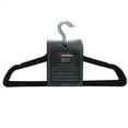 thumbnail image 5 of Home Basics Velvet Hangers, (Pack of 25), Black, 5 of 5