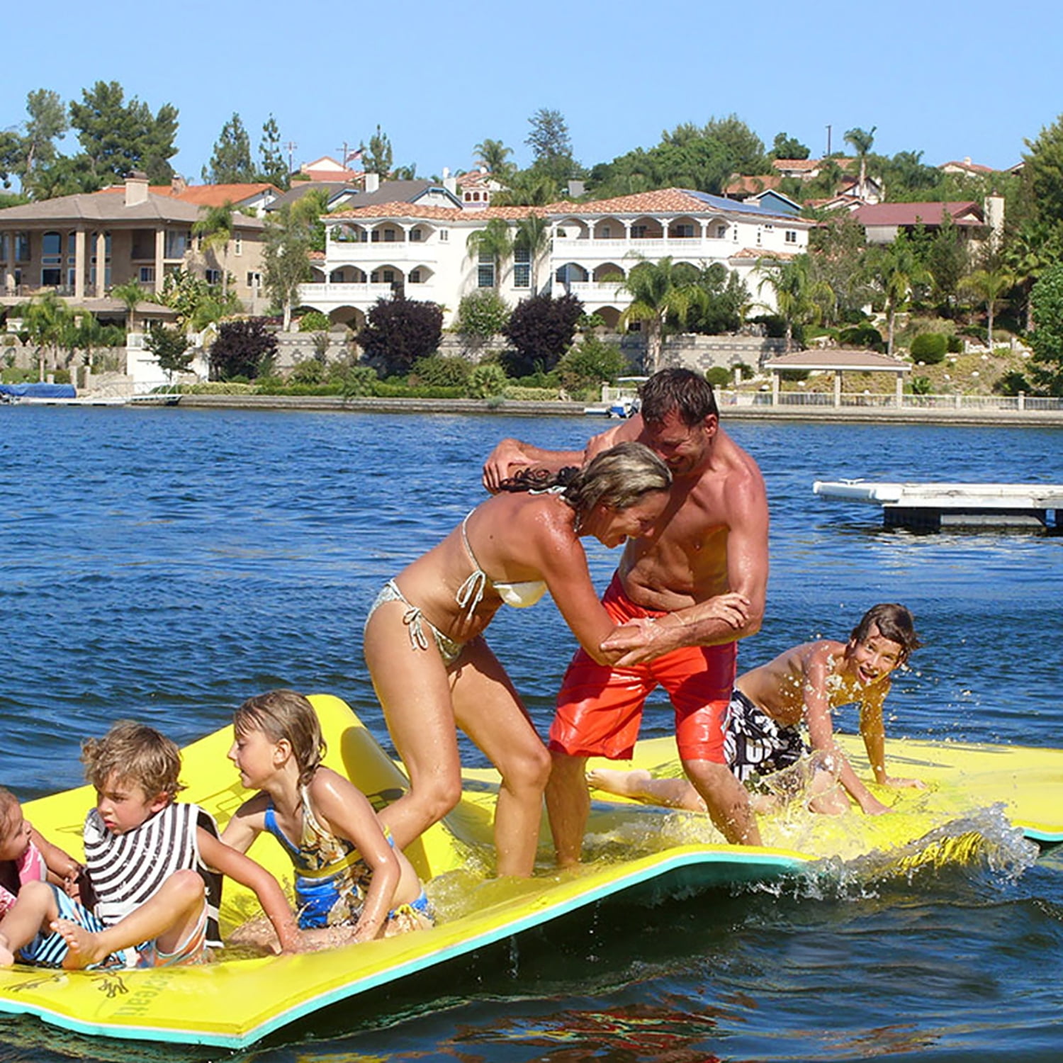 Water Playground Floating Foam Island 