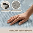 thumbnail image 6 of ODIKA 8'x10' Washable Area Rug Non-Shedding, Easy Care, Geometric Abstract Line With Interlocking Grid And Minimalist Border for King Size Bedroom Under Bed, Master Suite, 6 of 7