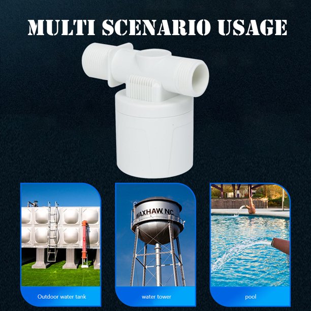 Válvula De Control De Nivel De Agua Automática Válvula Nivel Agua Bola Flotante Regulador De Cierre Automático (DN20 - A) Ndcxsfigh Libre de BPA