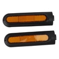 thumbnail image 1 of Scooter Reflectors Side Cover, Easy Installation Electric Scooter Rear Wheel Side Cover Durable Professional Protective 2pcs  For Electric Scooter Accessories, 1 of 8