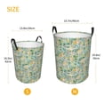 thumbnail image 5 of Balery Rabbit And Chick Round Laundry Basket with Handles Waterproof Freestanding Laundry Hamper for Clothes Toys in the Dorm and Family-Small, 5 of 8