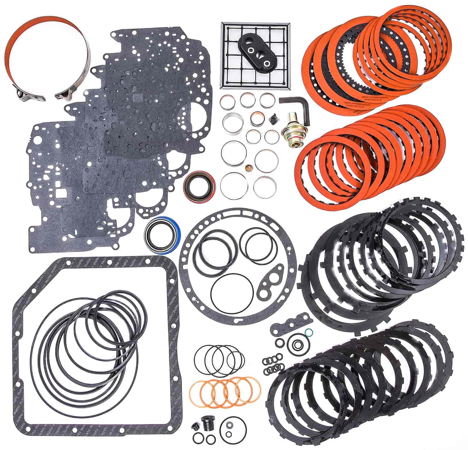 TH350 350 Chevy Transmission Performance Raybestos Red Deluxe Rebuild Kit Washer