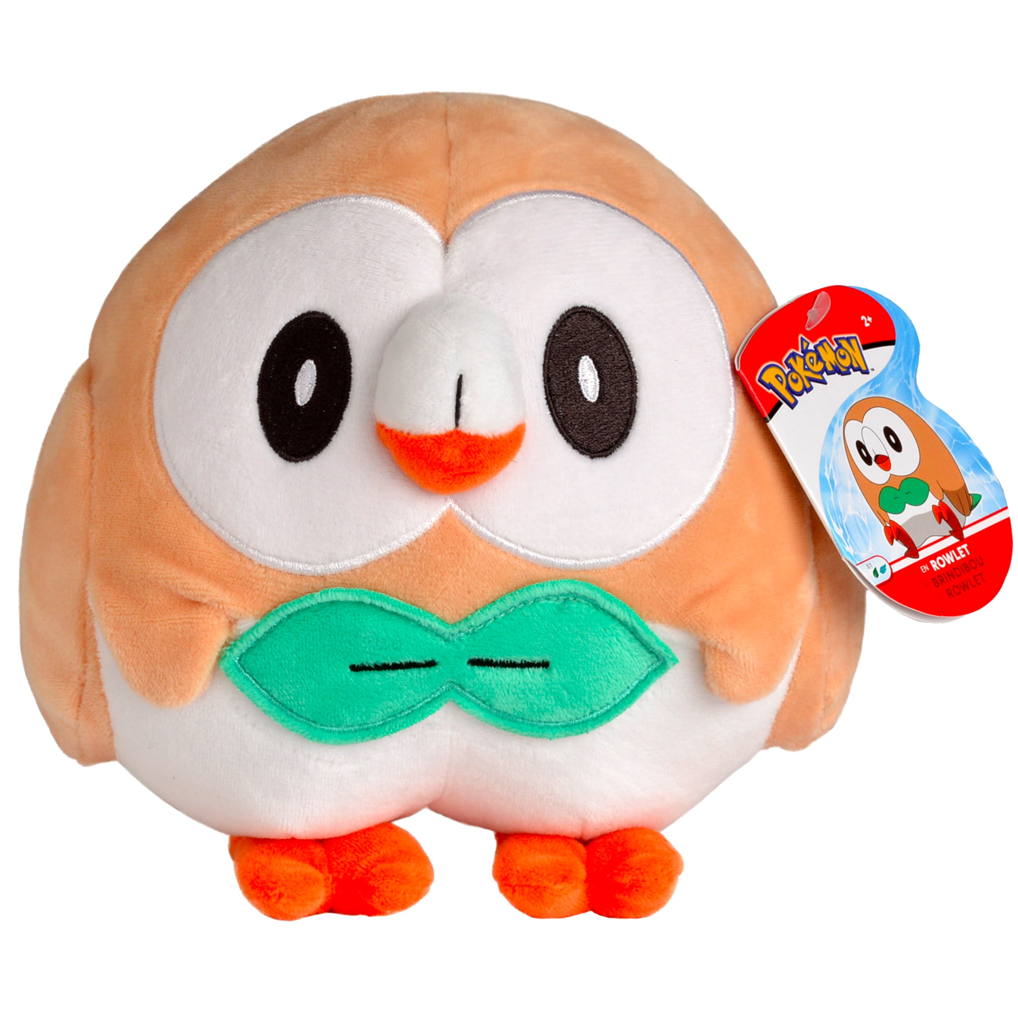 sleeping rowlet plush