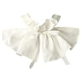 thumbnail image 4 of Collares falsos para mujer, con volantes desmontables, decorativos, duraderos y de cuello alto. Cinta blanca, 4 of 7