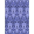 thumbnail image 1 of Ahgly Company Machine Washable Indoor Rectangle Transitional Sky Blue Area Rugs, 7' x 10', 1 of 7