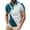 Green, variant on Men's Classic Short Sleeve Polo Shirt Zip Up Casual Summer Slim Fit T-Shirts