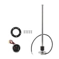 thumbnail image 1 of Kit de Unidad de Envío de Combustible y Medidor Unique Bargains Longitud 406mm Unidad de Envío de Combustible para Barcos Sensor de Combustible Marino Metal Tono Negro Plateado 240-33 Ohm, 1 of 1