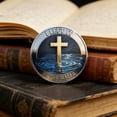 thumbnail image 6 of HuiXinOu Christian Baptism Commemorative Coin, Inspiring Challenge Coin Gift, Symbolizes Salvation & New Beginnings, Reminds People to Let Go of Old Lives, Perfect for Christian Believers, 6 of 7