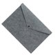 thumbnail image 2 of Wosthever Carpetas de archivos para un almacenamiento conveniente de documentos: bolsa para documentos y archivos organizadora de carpetas de Almacenamiento y organización del hogar gris, 2 of 6