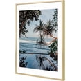 thumbnail image 6 of , 18x24 Gold Picture Frame Displays Photo 16x20 with Mat or 18 x 24 Without Mat for Wall Mounting, Classic Satin Aluminum Frames with Real Glass (Pack of 1), 6 of 7