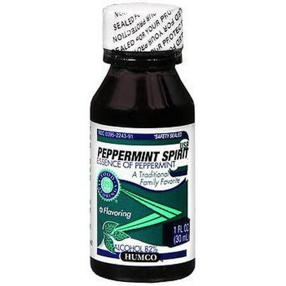 Humco Peppermint Spirits, USP - 1 Oz