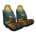 thumbnail image 2 of Sikiie Whimsical Starry Night Scene Car Seat Covers 2PCs Front Car Seat Covers Universal fit for Most Cars SUVs and Trucks-1, 2 of 9