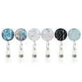 thumbnail image 1 of 360 Degree Rotating Badge Holder, Exquisite ID Card Holder, 6Pcs For Offices Schools Other Occasions Hospitals, 1 of 8