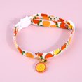 thumbnail image 3 of Collar Para Mascotas Con Frutas, Collar Con Lazo De Color Liso, Collar Para Gatos, Collar Con Cascabel Para Tu Gatito O Perrito, 3 of 5