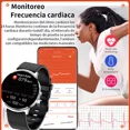 thumbnail image 2 of Reloj Inteligente Glucosa Hombre Y Mujer Nfc Smartwatch 2023 Color de la correa Negro, 2 of 8