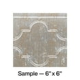 thumbnail image 1 of FASÄDE Monaco Decorative Vinyl Backsplash Panel in Vintage Metal (6X6 Inch Sample), 1 of 5