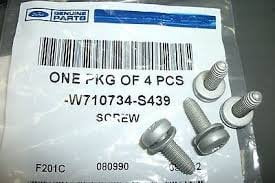SCREW Part Number W710734S439