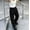Black, variant on KLHDSF Men's Baggy Casual Dress Pants Wide Leg Pleated Trousers with Elastic Waist and Pockets Black L
