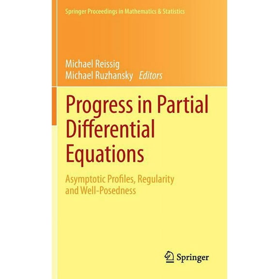 Springer Proceedings in Mathematics & St Progress in Partial Differential Equations: Asymptotic Profiles, Regularity and Well-Posedness, Book 44, (Hardcover)