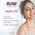 thumbnail image 4 of Aceite hidratante 100% puro de jojoba NOW Solutions, 480 ml, 4 of 6
