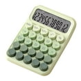 thumbnail image 2 of Under $5 Colorful Calculator, 12-Digit Desktop Calculator with Large Lcd Display, Big Buttons & Auto Sleep Function, Aesthetic Calculator, Green, by Goohae, 2 of 8