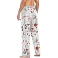 thumbnail image 6 of Top-kevin North American Bald Eagle Flag Pajama Pants Men's Pajama Bottoms Lounge Sleepwear PJs Sleep Pants S, 6 of 11