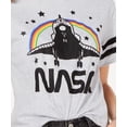 thumbnail image 3 of Mad Engine Juniors' Nasa T-Shirt Gray Size Medium, 3 of 3