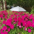 thumbnail image 4 of Kumdkd Adjustable Plant Umbrella - 11" Sun Shade for Potted Plants & Garden Beds - UV-Resistant, Stainless Steel (37-60cm Height, Easy Install), 4 of 4